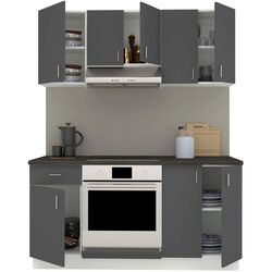 Bucatarie Haaus Karo V6 1.6m (Anthracite/White) Thumb