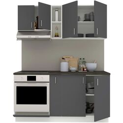 Кухня Haaus Karo V7 1.6м (Anthracite/White) Thumb