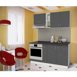 Кухня Haaus Karo V7 1.6м (Anthracite/White)