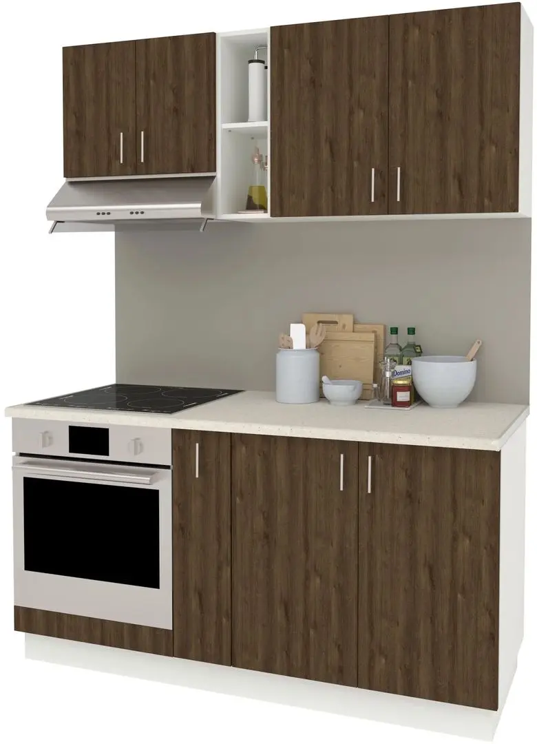 Кухня Haaus Karo V7 1.6м (Bronze Oak/White)