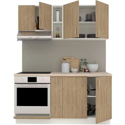 Кухня Haaus Karo V7 1.6м (Natural Wood/White) Thumb