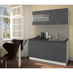 Кухня Haaus Karo V8 1.6м (Anthracite/White)