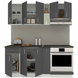 Bucatarie Haaus Karo V9 1.8m (Anthracite/White) Thumb
