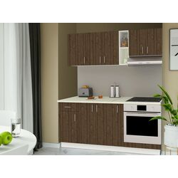 Bucatarie Haaus Karo V9 1.8m (Bronze Oak/White)