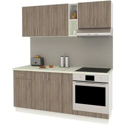 Bucatarie Haaus Karo V9 1.8m (Dark Sonoma Oak/White) Thumb