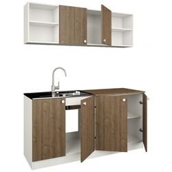 Кухня Haaus Sena 1.6м (White/Bronze Oak) Thumb