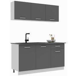 Bucatarie Haaus Ronda 1.5m (Anthracite/White) Thumb