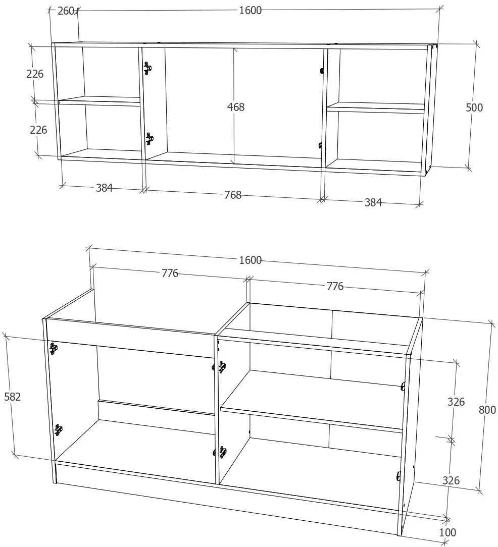 Кухня Haaus Sena 1.6м (Artisan Oak/White) - 5