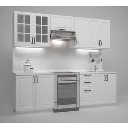 Bucatarie Halmar Michella 2.4m (White) Thumb