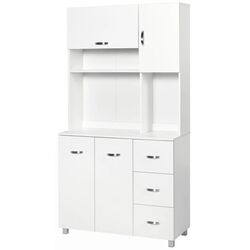 Bufet Homcom 835-242 1m (White) Thumb