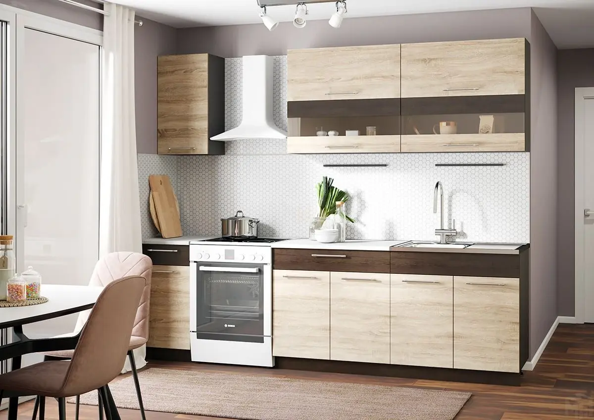 Кухня Ideal Mobila Amelia 2.0м (Wenge/Sonoma Oak) - 2