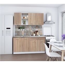 Кухня Ideal Mobila Anais 1.6м (Sonoma Oak/White)