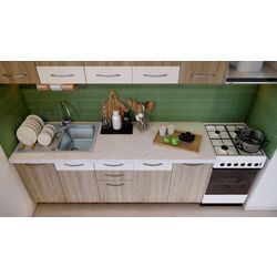 Кухня Ideal Mobila Bianca 2.0м (Sonoma Oak/White) Thumb