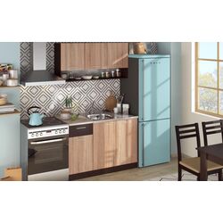 Bucatarie Ideal Mobila Carla 1.2m (Sonoma Oak/Wenge) Thumb