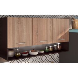Bucatarie Ideal Mobila Carla 1.2m (Sonoma Oak/Wenge) Thumb