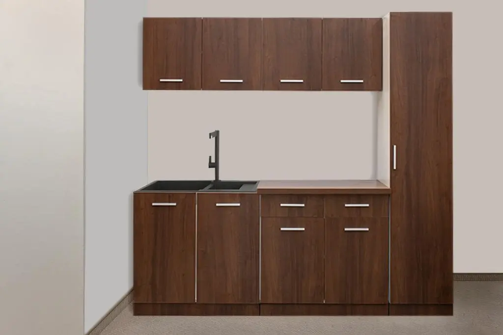 Bucatarie Ideal Mobila Eliza 2.0m (Wenge/White)