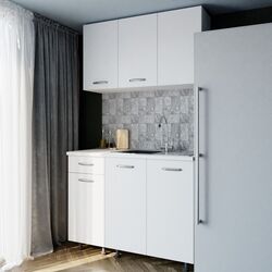 Bucatarie Ideal Mobila Greta 1.2m (White) Thumb