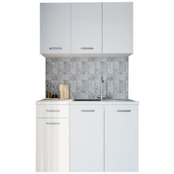 Bucatarie Ideal Mobila Greta 1.2m (White) Thumb