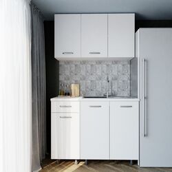 Bucatarie Ideal Mobila Greta 1.2m (White)