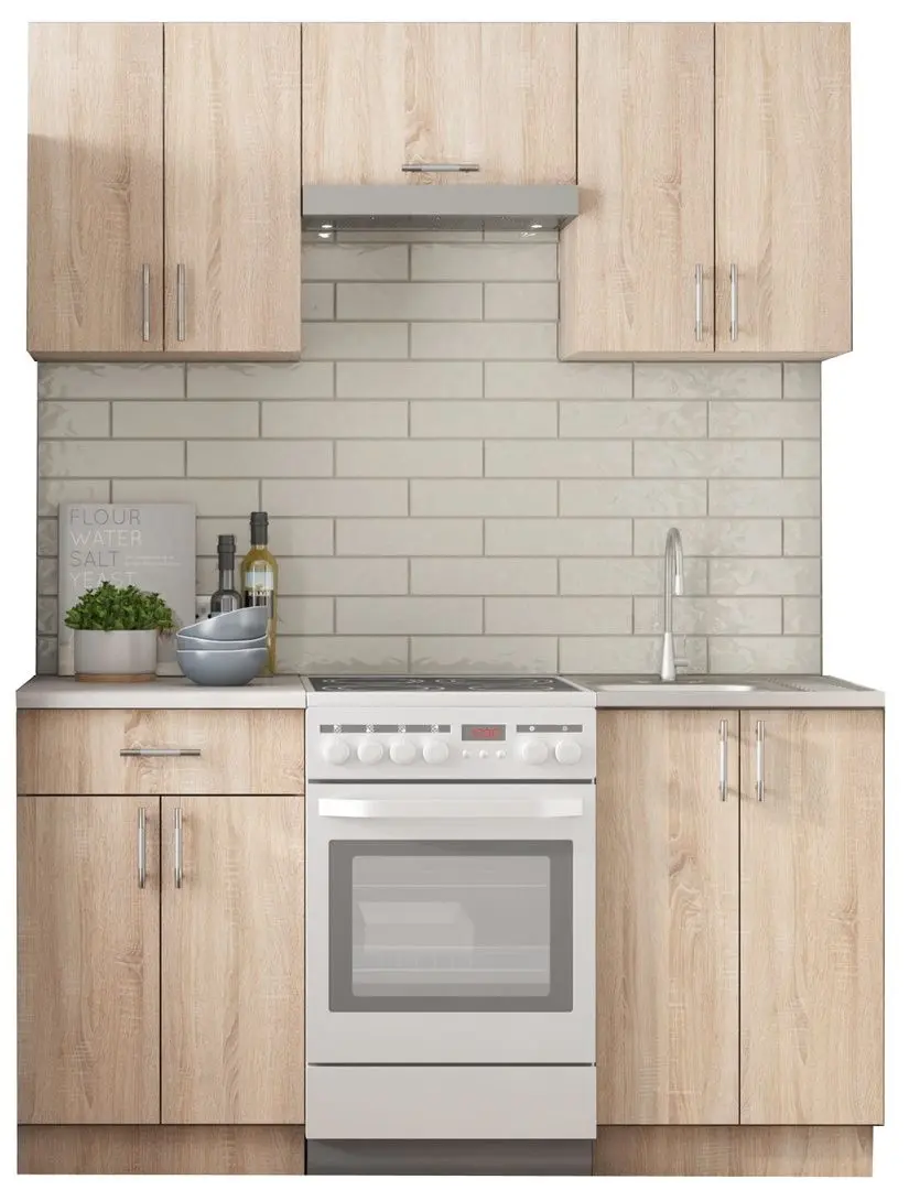 Bucatarie Ideal Mobila Imperia 2.0m (Sonoma Oak)