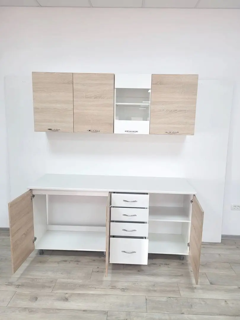 Bucatarie Ideal Mobila Ioana 1.6m (Sonoma Oak/White)