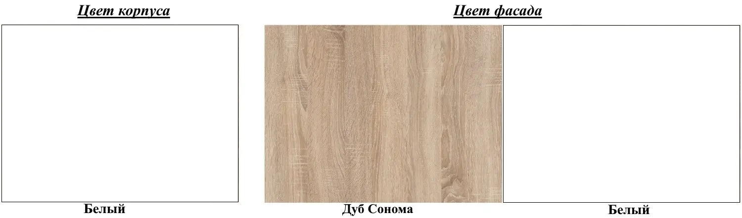 Bucatarie Ideal Mobila Ioana 1.8m (Sonoma Oak/White)