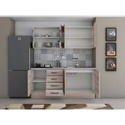 Bucatarie Ideal Mobila Karina 1.8m (Sonoma Oak/White) Thumb