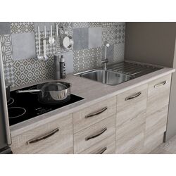 Bucatarie Ideal Mobila Karina 1.8m (Sonoma Oak/White) Thumb