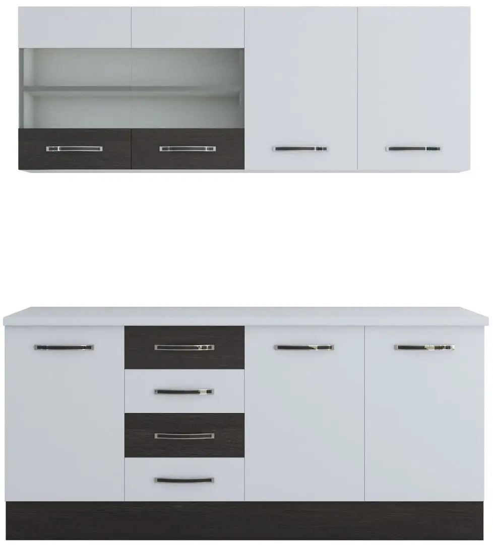 Кухня Ideal Mobila Karina 1.8м (White/Wenge) - 2