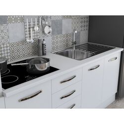 Bucatarie Ideal Mobila Karina 2.2m (White) Thumb