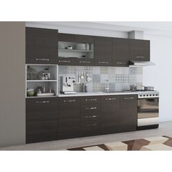 Кухня Ideal Mobila Karina 2.8м (Wenge/White) Thumb