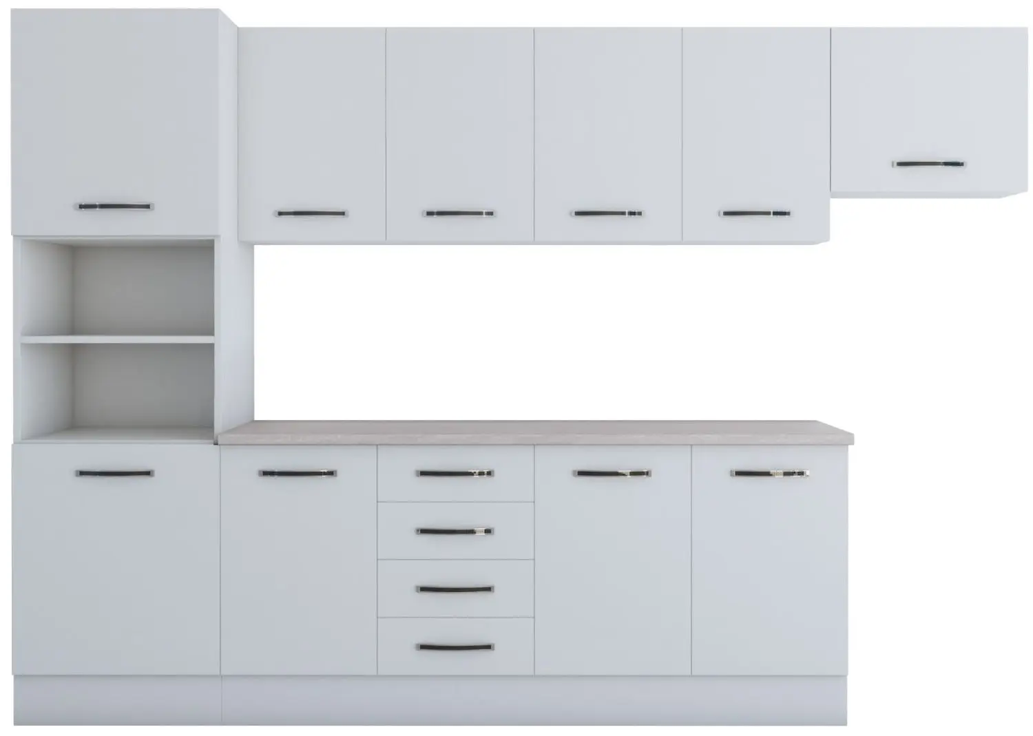 Кухня Ideal Mobila Karina 2.8м (White) - 2