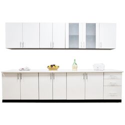 Bucatarie Ideal Mobila Lana 2.6m (White/Wenge) Thumb