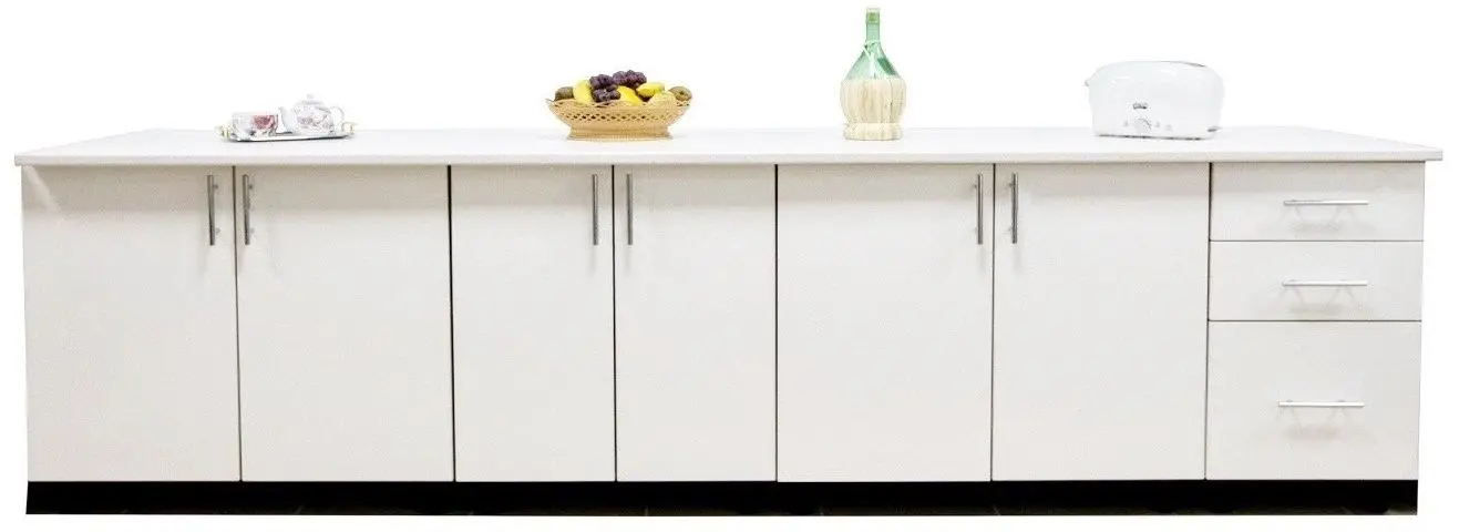 Bucatarie Ideal Mobila Lana 2.6m (White/Wenge)