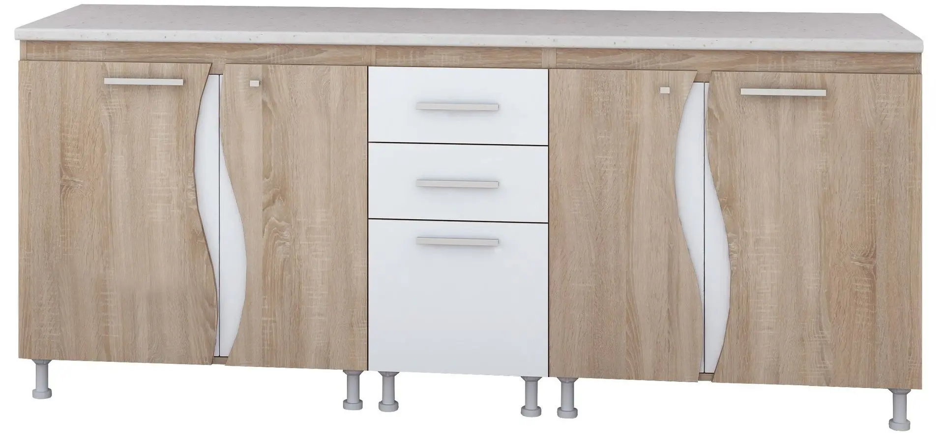 Кухня Ideal Mobila Lorena 2м (Sonoma Oak/White) - 4