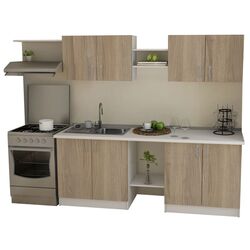 Кухня Ideal Mobila Maria 2.0м (White/Sonoma Oak) Thumb