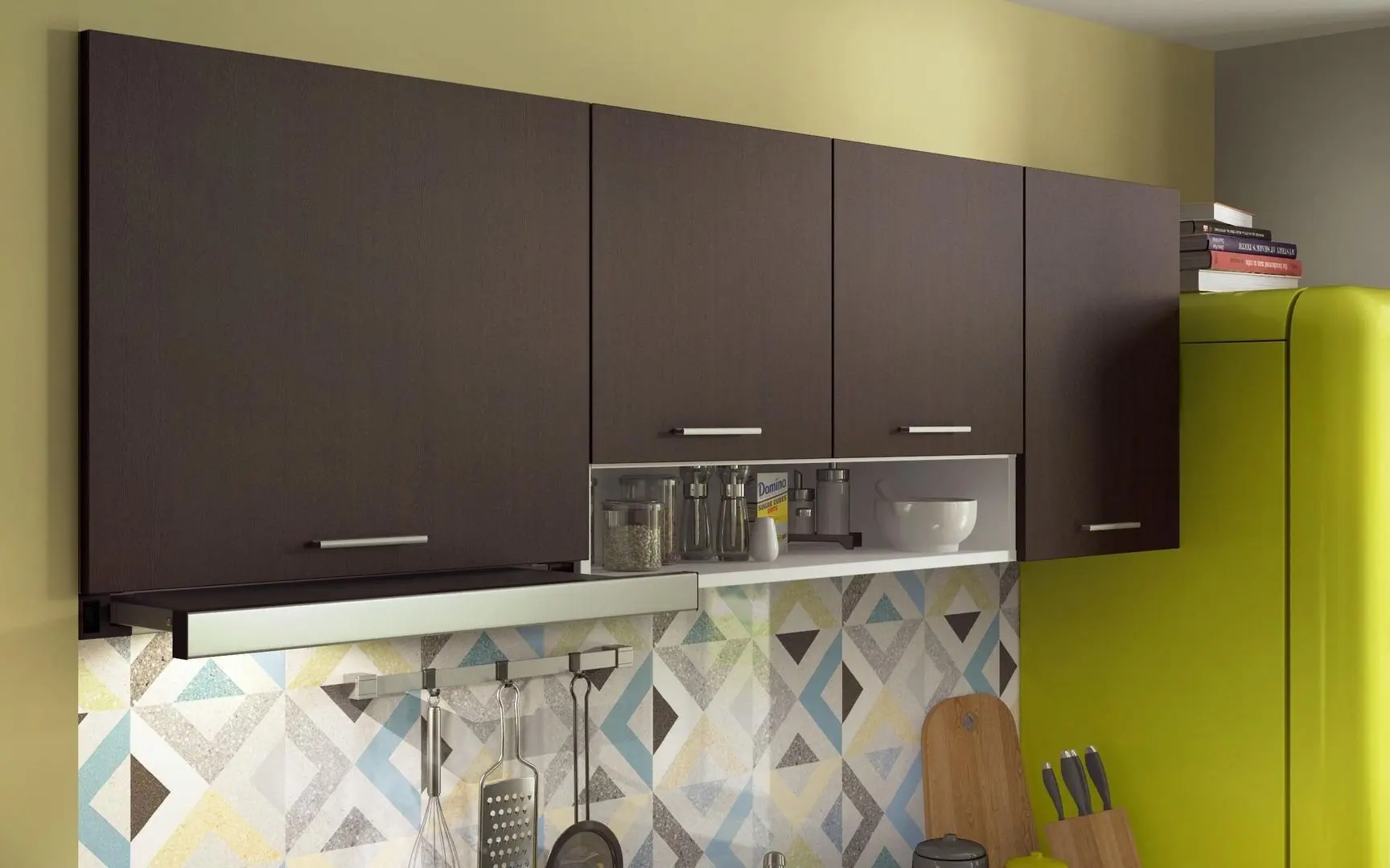 Кухня Ideal Mobila Melissa 1.8м (White/Wenge) - 3