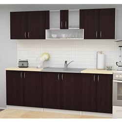 Bucatarie Ideal Mobila Nataly 2.2m (Wenge/White)