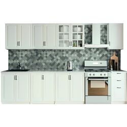 Кухня Ideal Mobila Paris 2.6м (White) Thumb