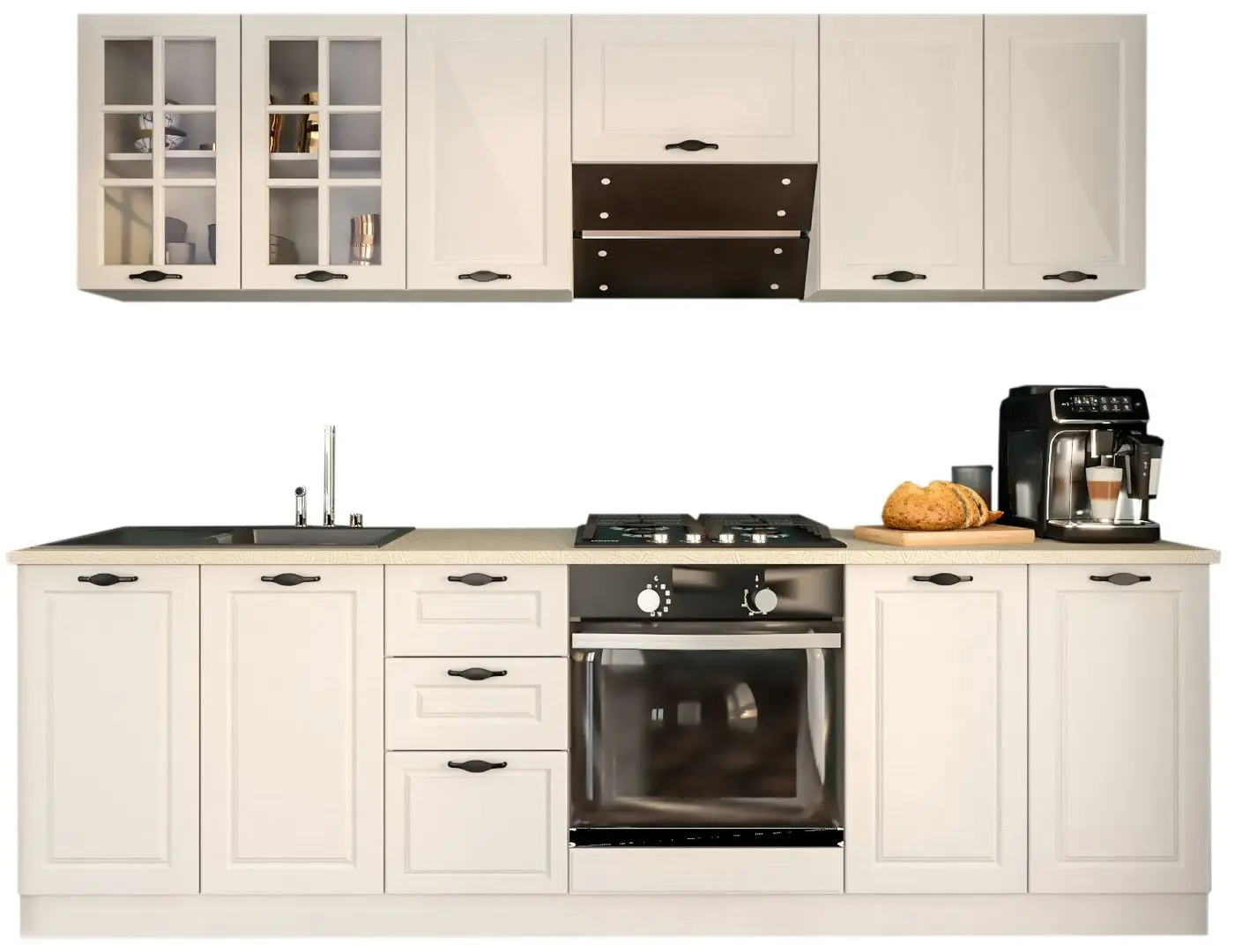 Кухня Ideal Mobila Paris 526397 2.6м (White) - 3