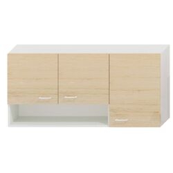 Bucatarie Ideal Mobila Paula 1.2m (White/Sonoma Oak) Thumb