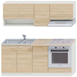 Кухня Ideal Mobila Paula 1.8м (White/Sonoma Oak) Thumb