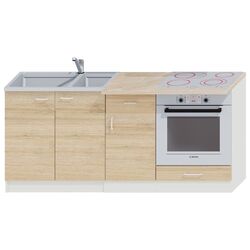 Кухня Ideal Mobila Paula 1.8м (White/Sonoma Oak) Thumb