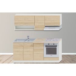 Кухня Ideal Mobila Paula 1.8м (White/Sonoma Oak)