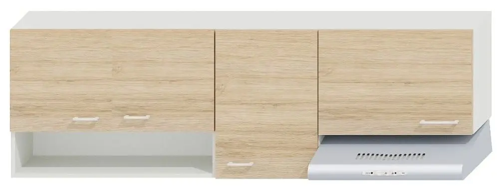 Кухня Ideal Mobila Paula 1.8м (White/Sonoma Oak) - 4