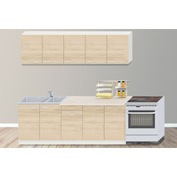 Кухня Ideal Mobila Paula 2.0м (White/Sonoma Oak)