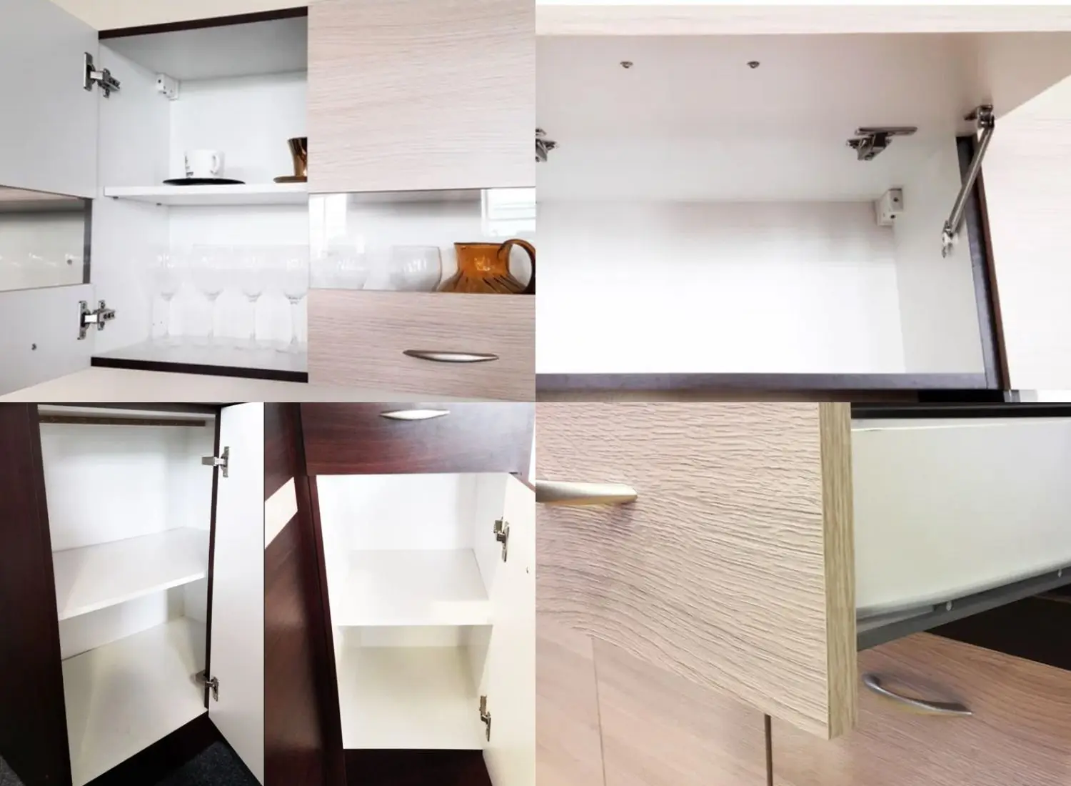 Bucatarie Ideal Mobila Raluca 1.8m (Sonoma Oak/Wenge)