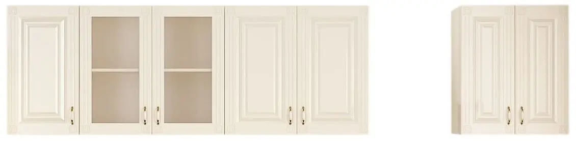 Bucatarie Ideal Mobila Roma 2.6m (Cream)