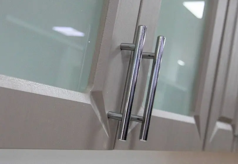 Bucatarie Ideal Mobila Rubin 2.6m (White/Gray)