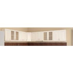 Bucatarie de colt Ideal Mobila Roma 2.0x2.6m (Cream) Thumb